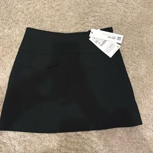 Zara Black Mini Skirt